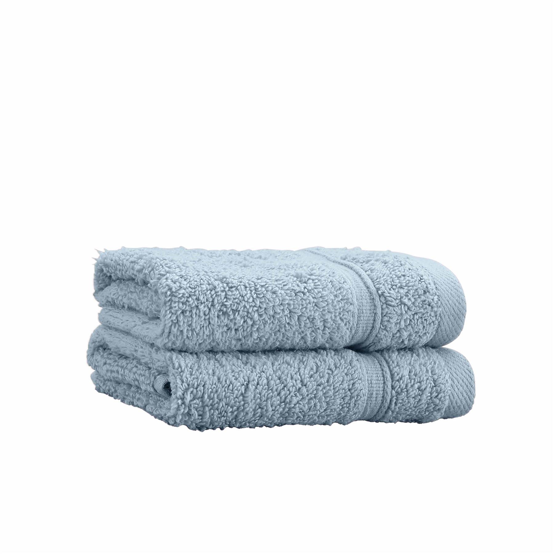 Catherine Lansfield Zero Twist 100% Micro Yarn Cotton Face Cloth, 2 Pack