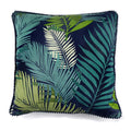 Fusion Tropical Print Pom Pom Cushion Cover