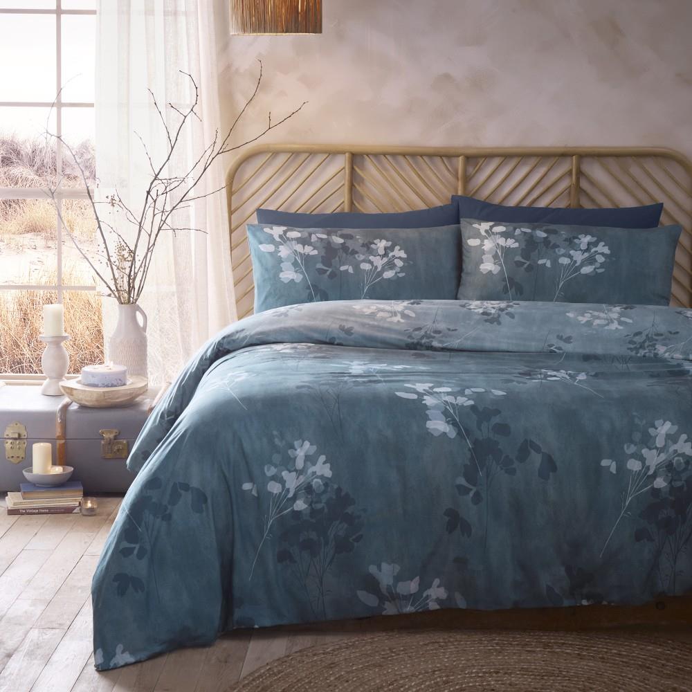 Drift Home Flynn Floral Print Eco - Friendly Duvet Cover Set