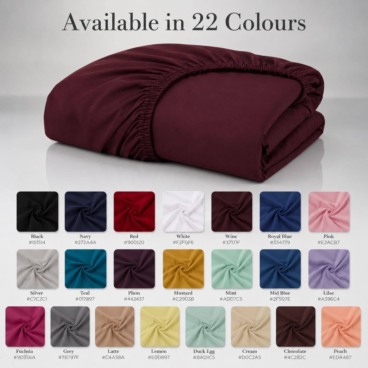 Night Zone Easy-care extra deep fitted sheets