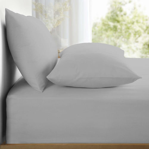 Appletree Style Pure Plain 100% Cotton Fitted Sheet