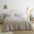 Catherine Lansfield Ombre Geo Pinsonic Easy Care Duvet Cover Set