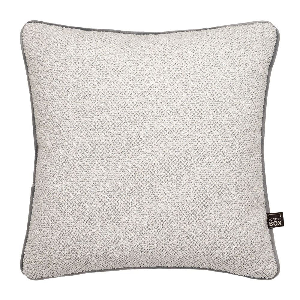 Scatter Box Leighton Textured Woven Feather Filled Piped Edge Cushion