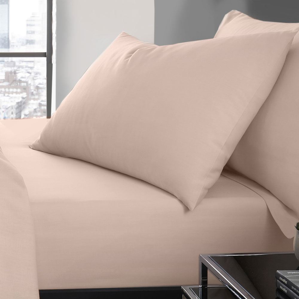 Serene Plain Dye Collection Easy Care Housewife Pillow Case