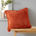 Catherine Lansfield Velvet and Faux Fur Soft Touch 55x55cm Cushion