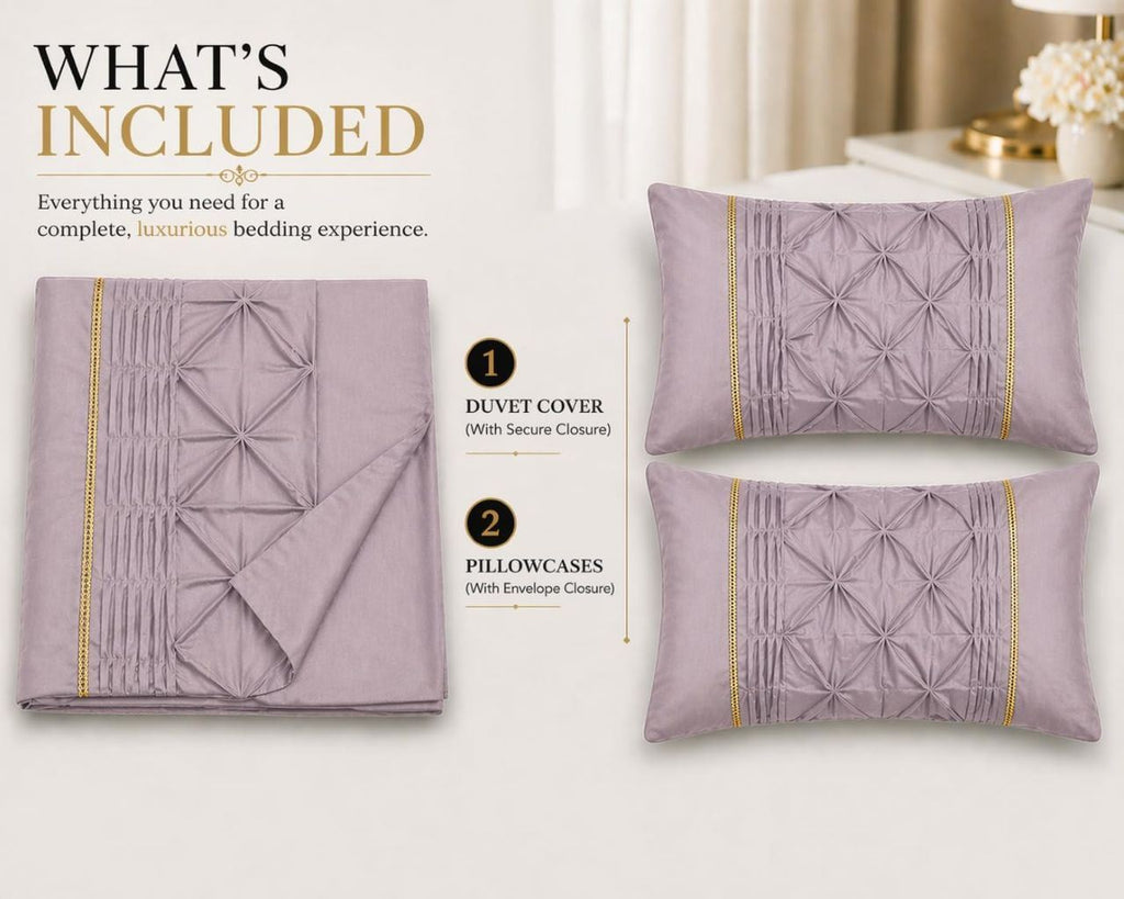 Night Zone Elegant Eleanor Duvet Cover Set