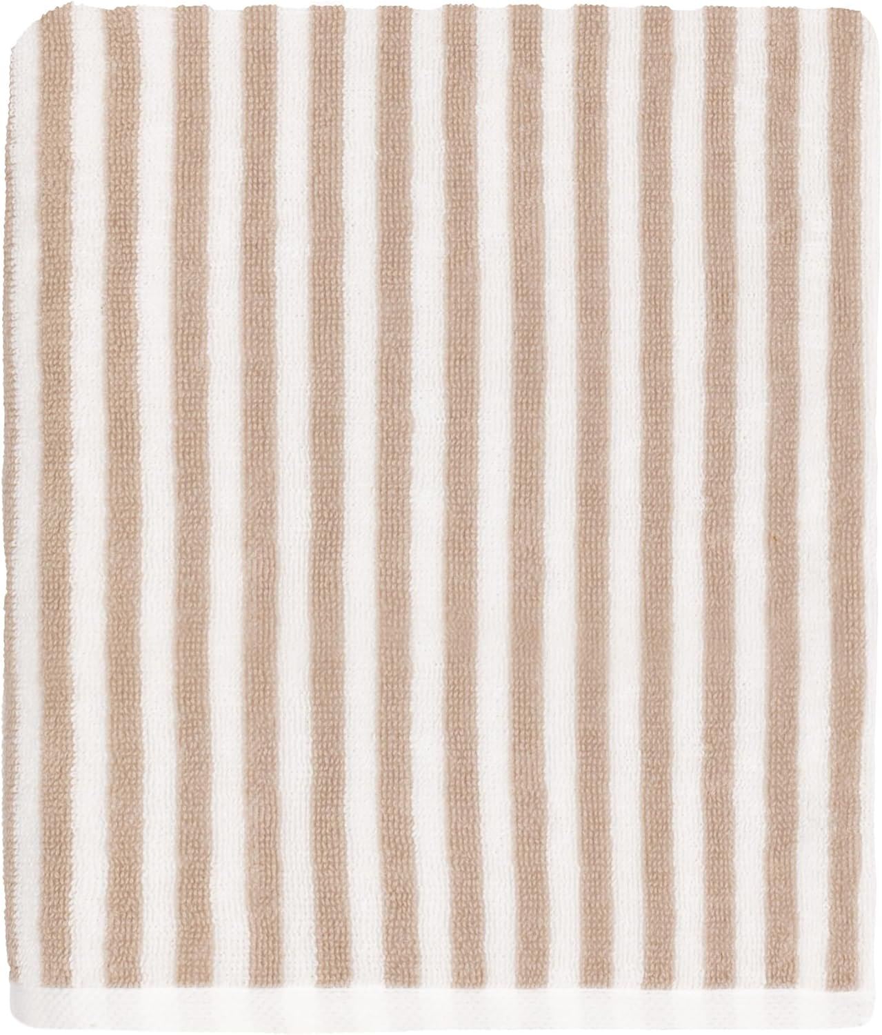 Yard Hebden Striped Ultra-Soft 100% Cotton Terry Hand Towel