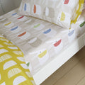 Pineapple Elephant Kids Minbu Elephant 100% Cotton Fitted Sheet