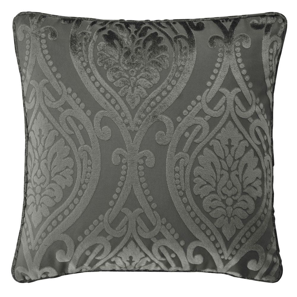 Curtina Chateau Damask Embossed Piped Cushion Cover