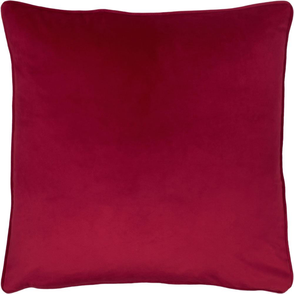 Evans Lichfield Opulence Velvet Piped Edge Cushion Cover