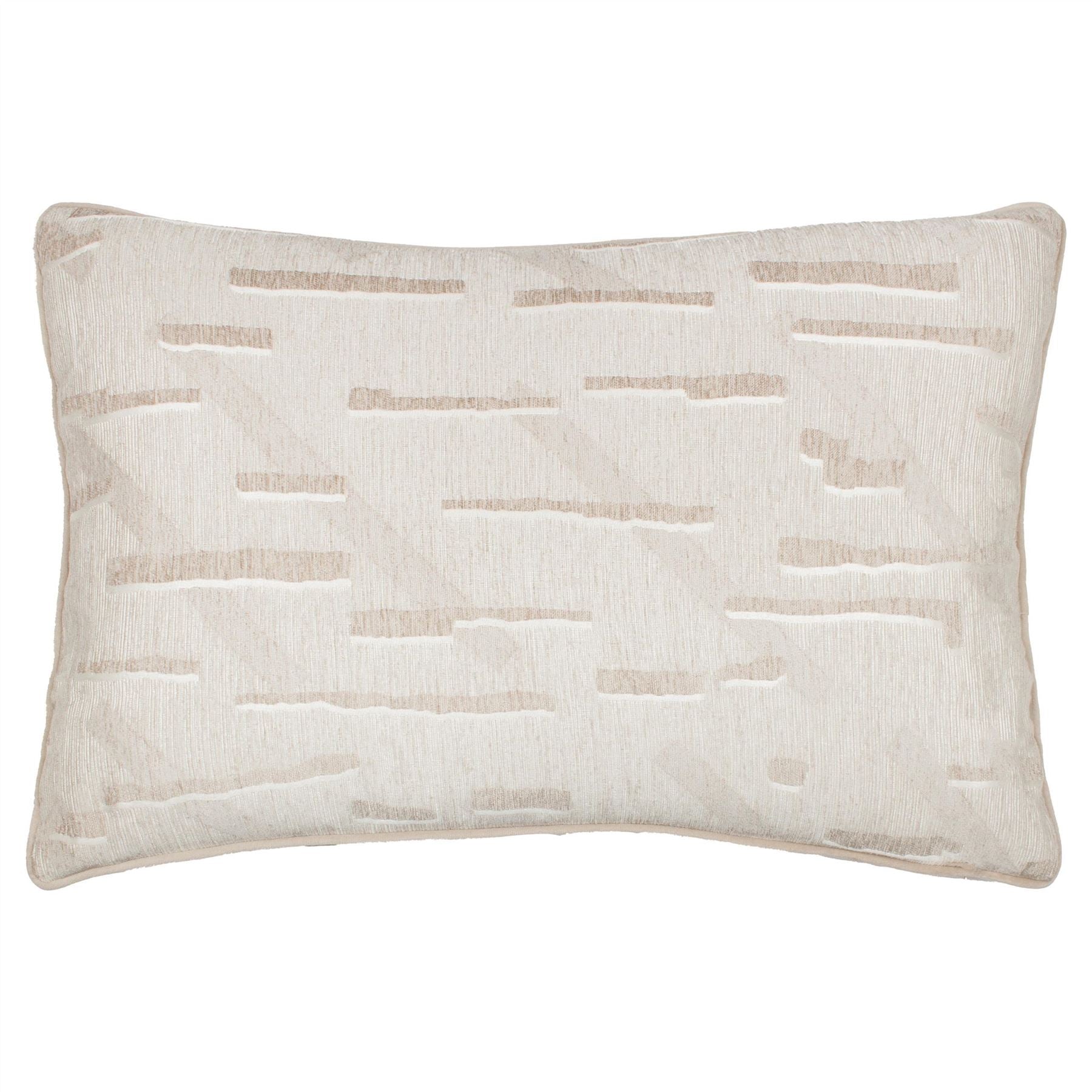 Hoem Tresse Textured Jacquard Piped Edge Cushion Cover