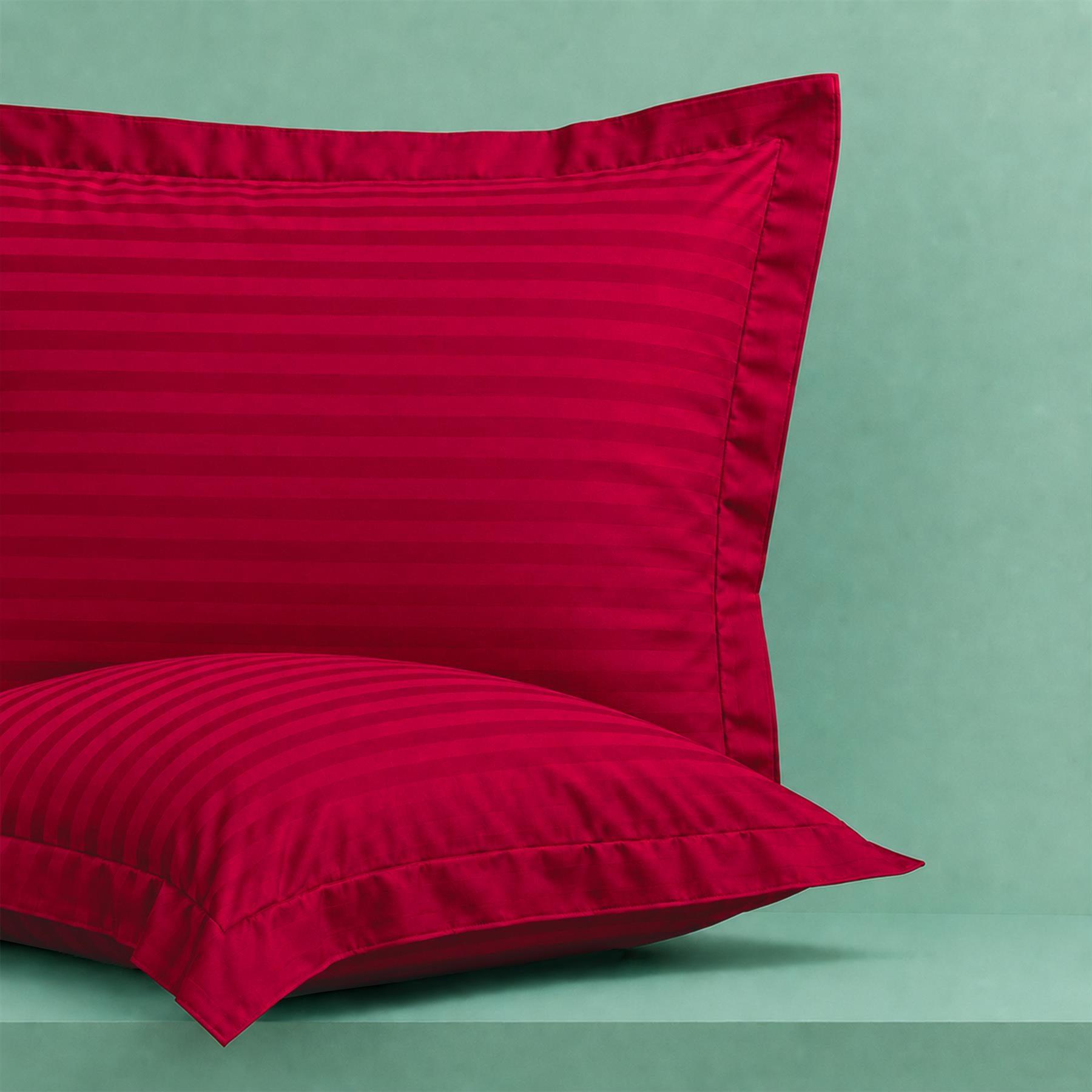 Night Zone Satin Stripe 100% Cotton 250 Thread Count Oxford Pillow Case
