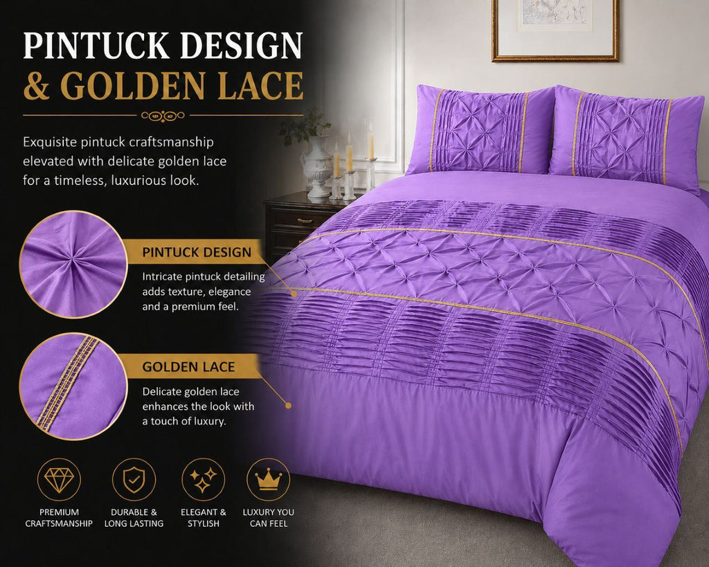 Night Zone Elegant Eleanor Duvet Cover Set