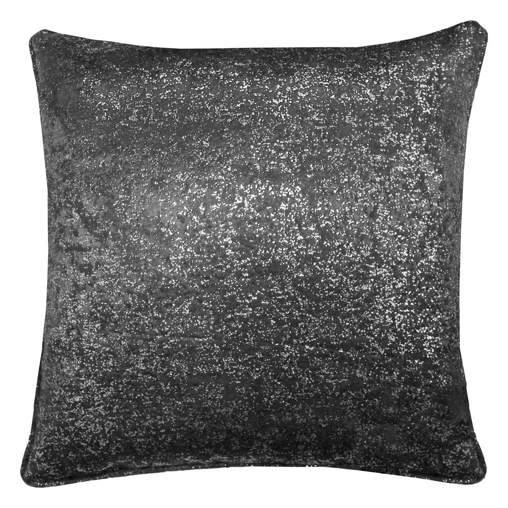 Enhanced Living Halo Metallic Print Textured Cushion Cover
