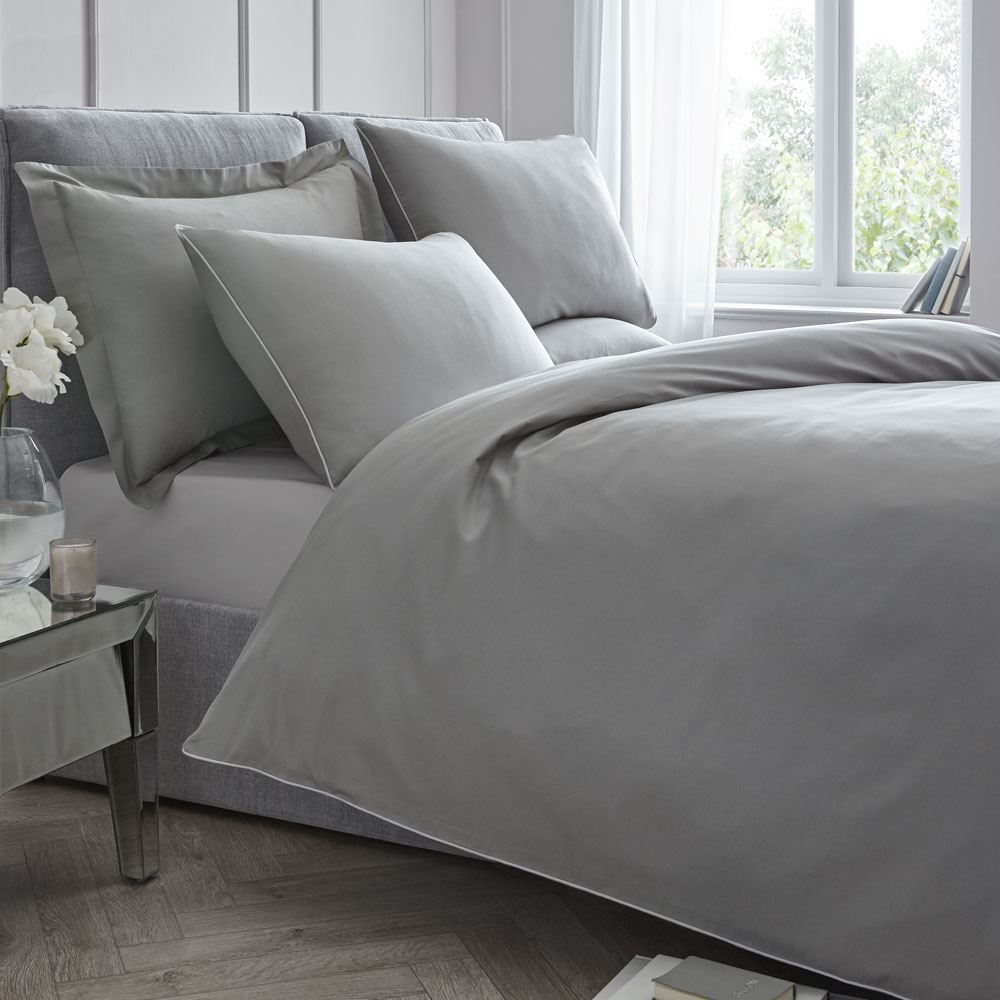 Appletree 100% Cotton Percale 200 Thread Count Duvet Cover Set