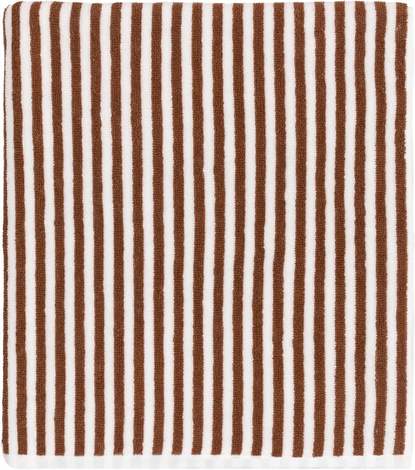 Yard Hebden Striped Ultra-Soft 100% Cotton Terry Bath Sheet