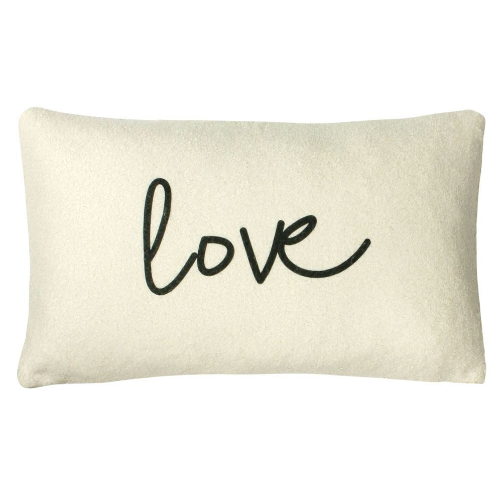 Furn Shearling Motif Sheared Fleece Cushion Cover