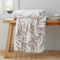 Catherine Lansfield So Soft Sorrel Leaves 130x170 cm Blanket Throw Natural