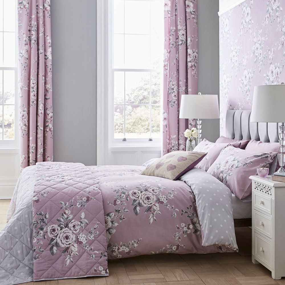 Catherine Lansfield Canterbury Easy Care Duvet Cover Set