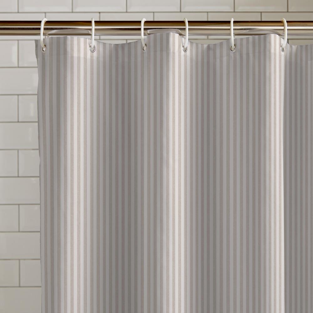 Catherine Lansfield Timeless Stripe 180x180cm Shower