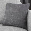 Curtina Solent Cushion Cover, Graphite, 43 x 43 Cm