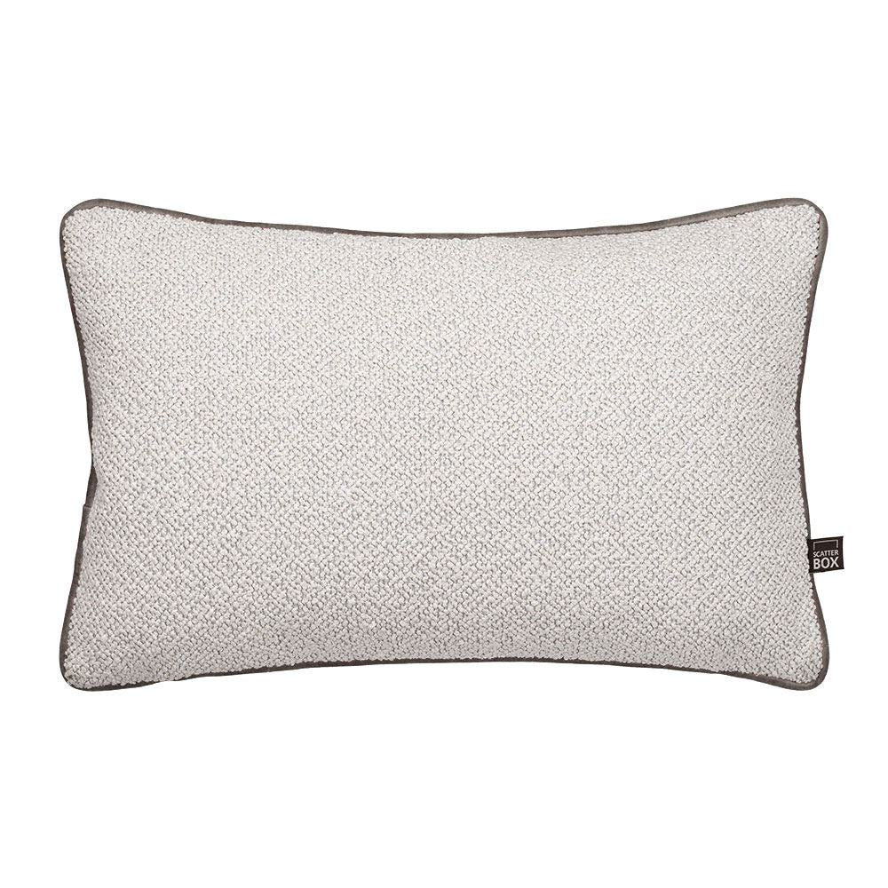 Scatter Box Leighton Textured Woven Feather Filled Piped Edge Cushion