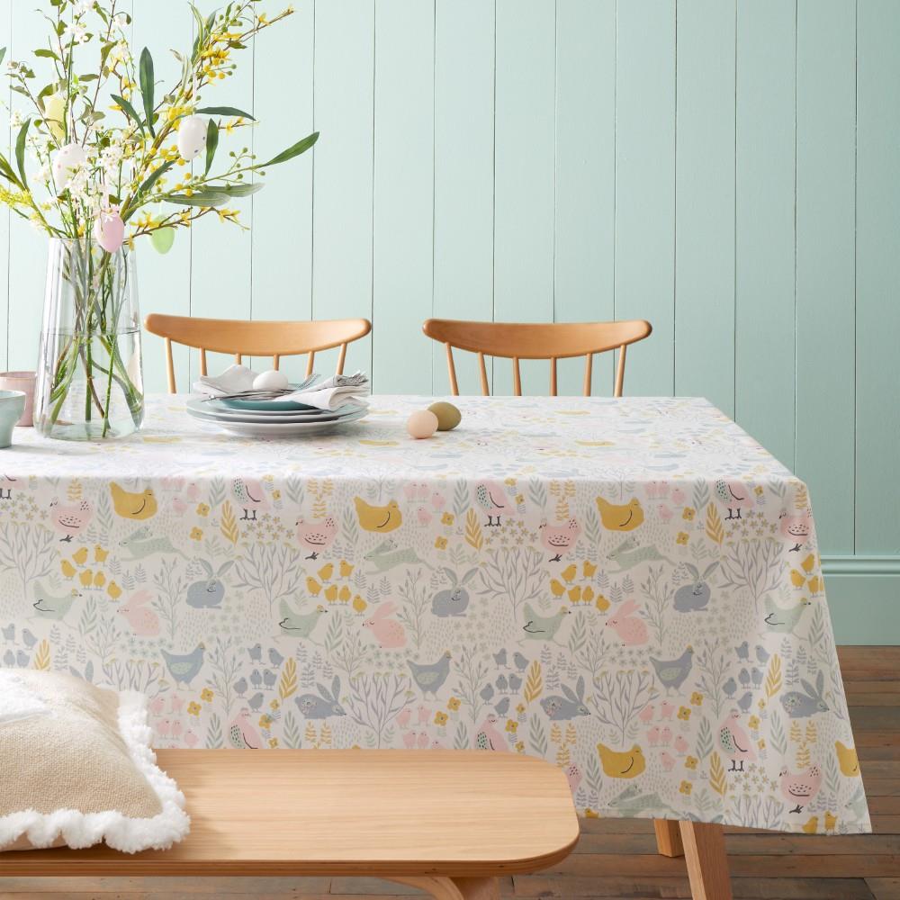 Catherine Lansfield Cottage Friends 137x178 cm Cotton Table