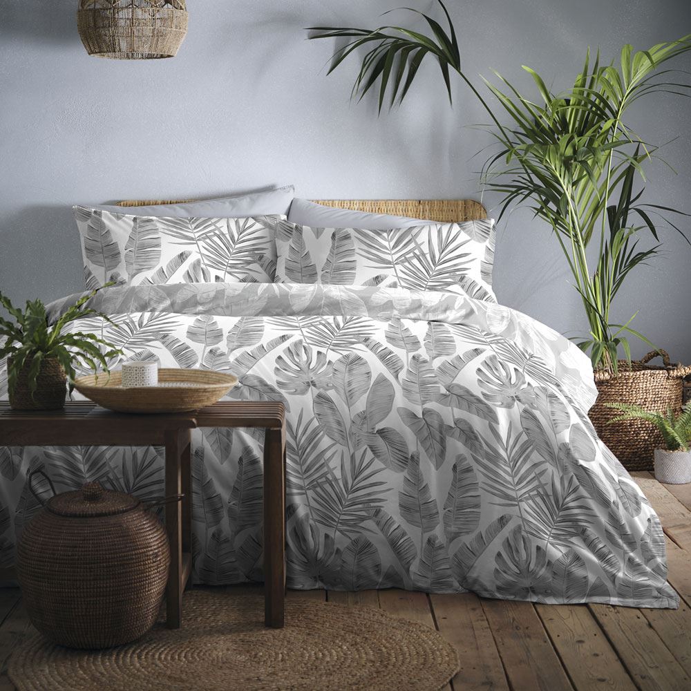 Dreams & Drapes Tahiti Floral Print Easy Care Duvet Cover Set