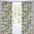 Bedlam Kids Camouflage Print Pencil Pleat Lined Curtains