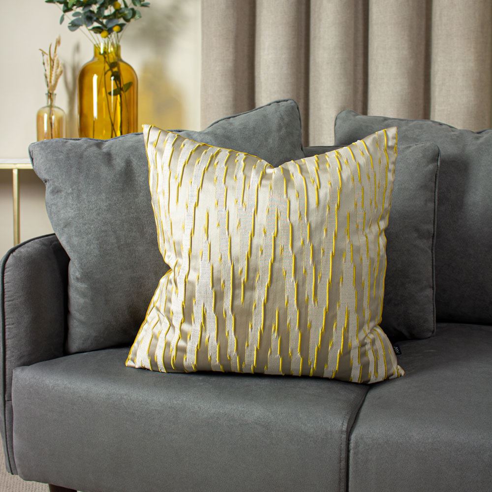 Ashley Wilde Fenix Geometric Print Cushion Cover