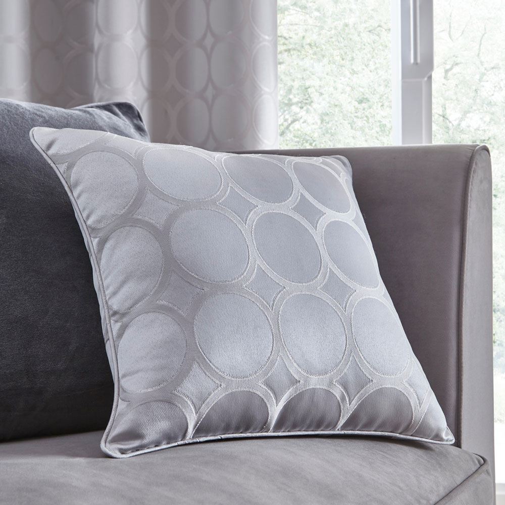 Appletree Boutique Cassina Woven Jacquard Piped Edge Filled Cushion