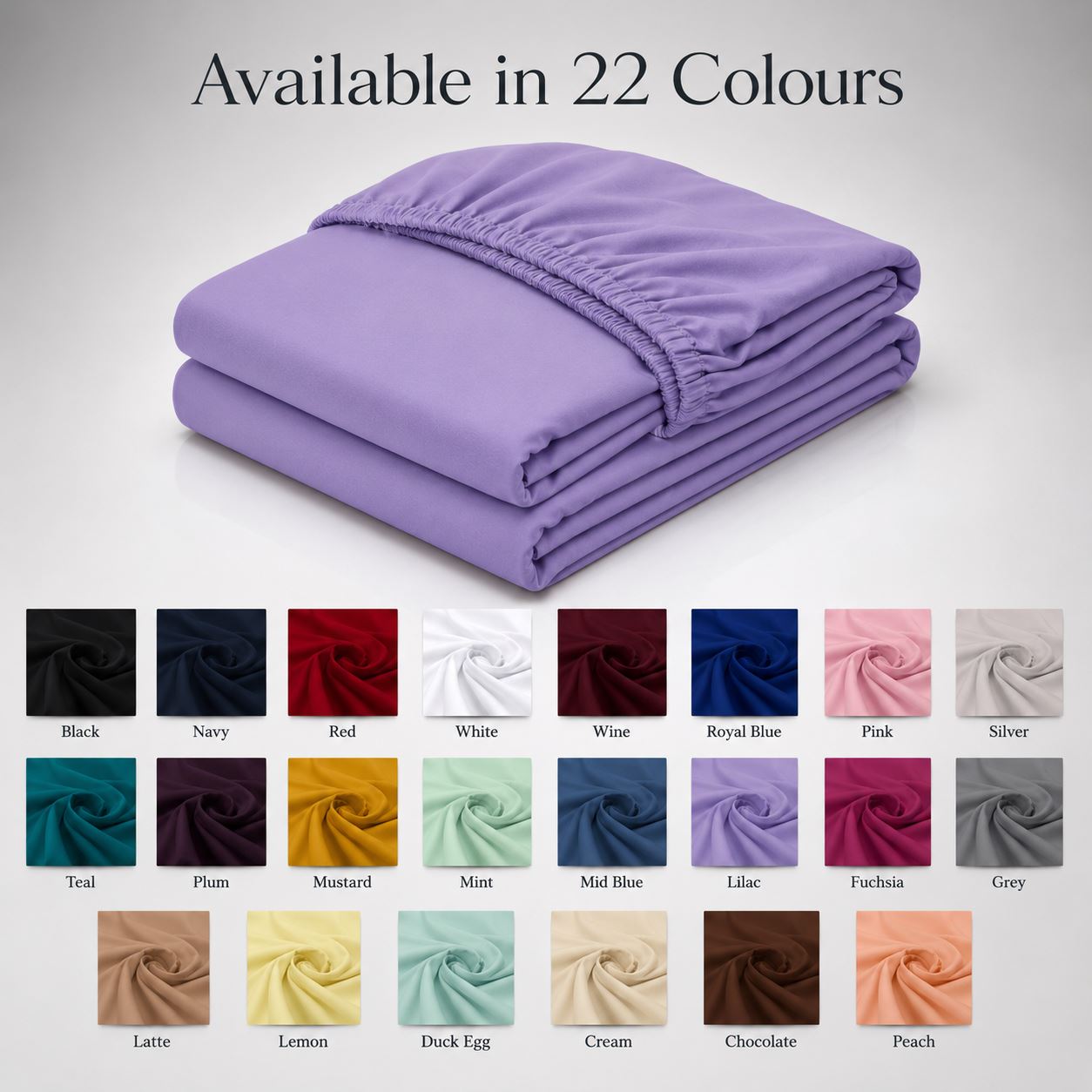 Night Zone Easy-care extra deep fitted sheets