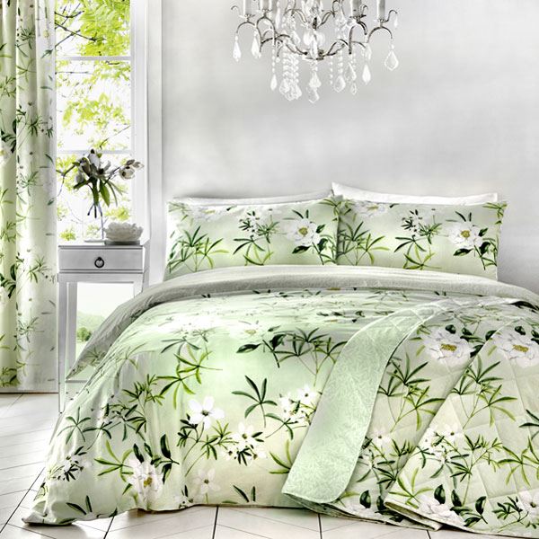 Dreams & Drapes Florence Floral Reversible Duvet Cover Set