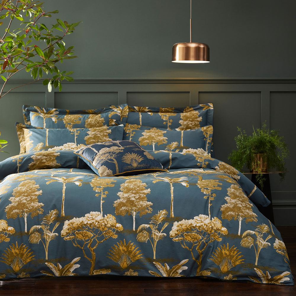 Paoletti Arboretum 100% Cotton 200 Thread Count Duvet Cover Set