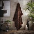 Appletree Hygge Cosy Diamond Soft Jacquard Boucle Throw