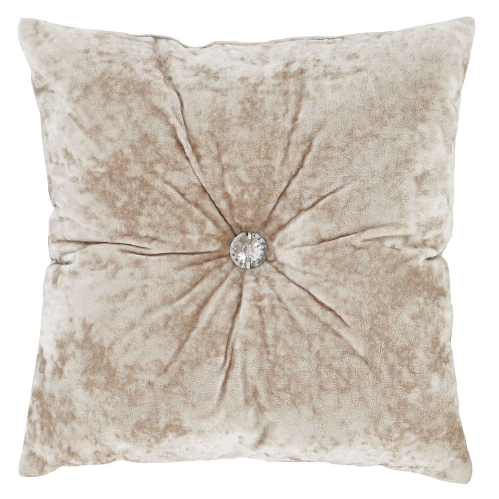 Catherine Lansfield Crushed Velvet Filled Cushion
