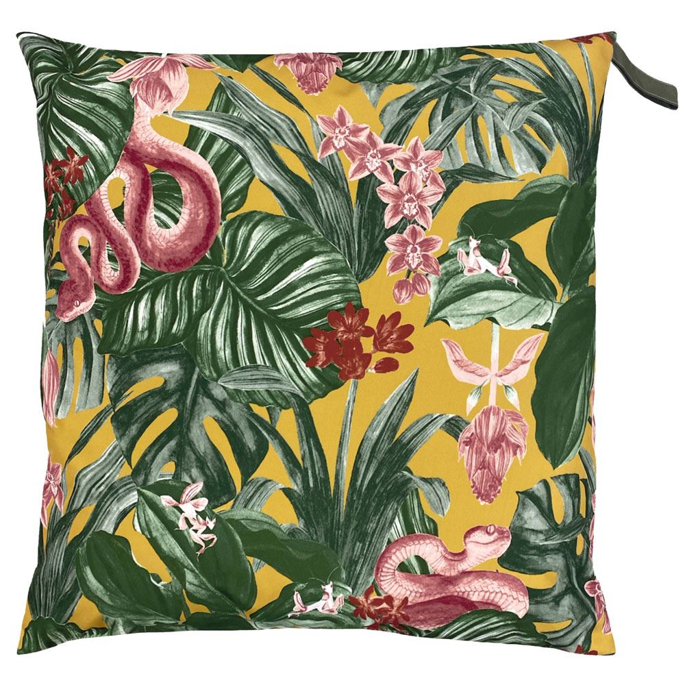 Furn Medinilla Tropical Jungle Print 100% UV & Water Resistant Outdoor Floor Cushion Cover