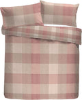Appletree Hygge Ashford Check 100% Brushed Cotton Duvet Cover Set