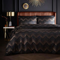 Laurence Llewelyn Bowen Cocktail Geometric Jacquard Duvet Cover Set
