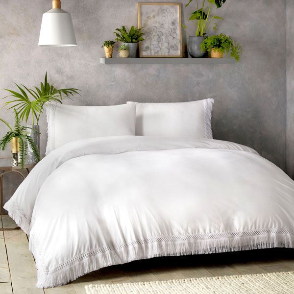 Appletree Tasha Trellis 100% Cotton Duvet Cover Set