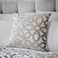 Catherine Lansfield Lattice Cut Velvet 43x43cm