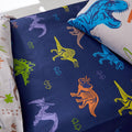 Catherine Lansfield Prehistoric Dinosaurs Double Fitted Sheet