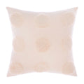Linen House Haze Chenille Tufted Polka Dot 100% Cotton Cushion Cover
