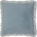 Wylder Solene Matte Velvet Ruffle Edge Cushion Cover