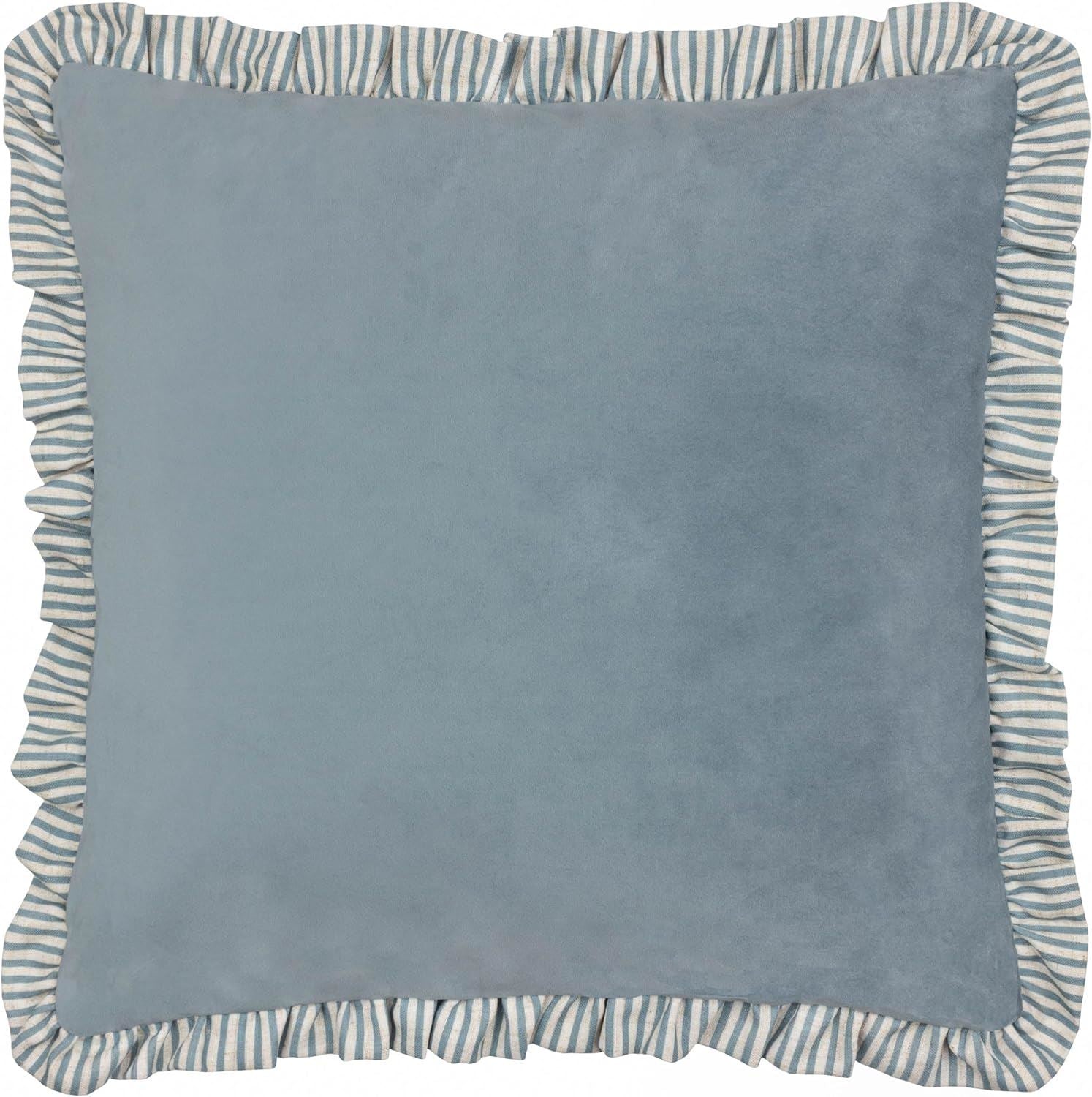 Wylder Solene Matte Velvet Ruffle Edge Cushion Cover