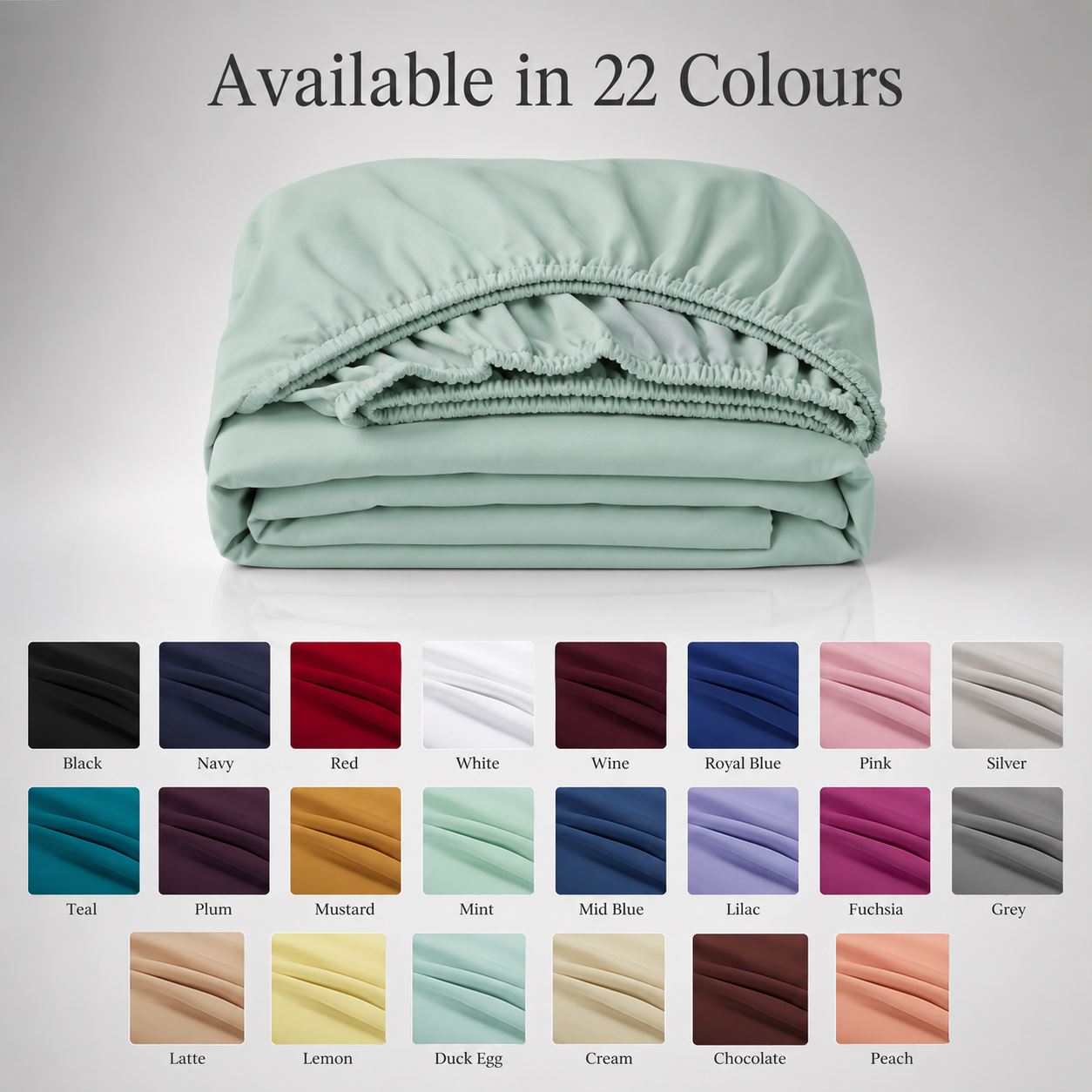 Night Zone Easy-care extra deep fitted sheets