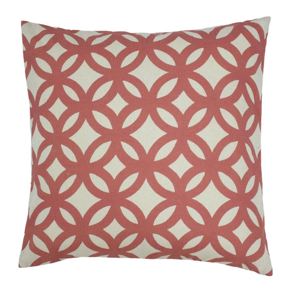 Furn Nomi Geometric Mono Print Cushion Cover