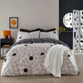 Fusion Ingo Geometric Print Easy Care Reversible Duvet Cover Set