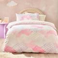 Catherine Lansfield Kids Soft as a Cloud Double Duvet Cover Set with Pillowcases Pink