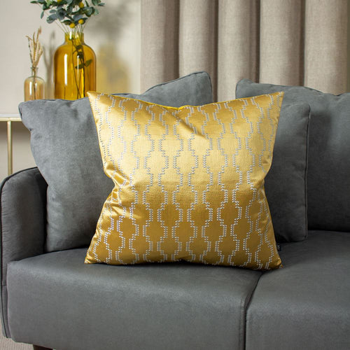 Ashley Wilde Nash Embroidered Jacquard Cushion Cover